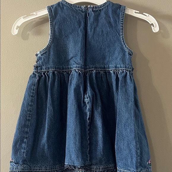 Roots Blue Denim Kids Casual Dress - Picture 6 of 7